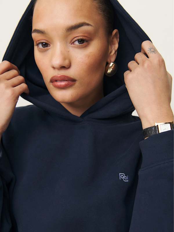 Tessa Hoodie - Ice Water Logo